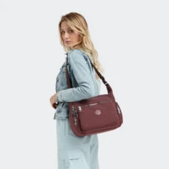 Kipling Olkalaukku Mahogany Gabbie