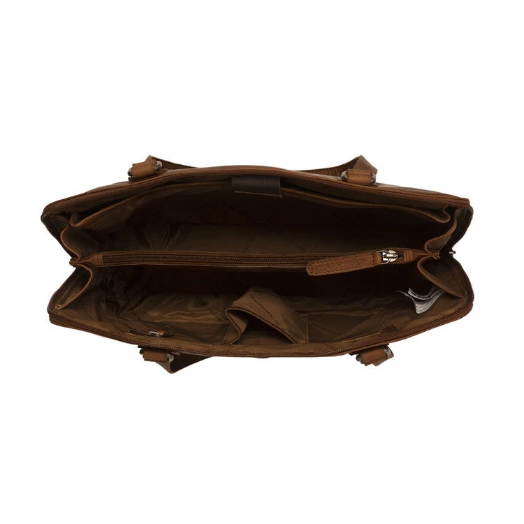 Chesterfield Flint Konjakinruskea Käsilaukku Nahkaa 4 Chesterfield Flint Konjakinruskea Käsilaukku Nahkaa - Image 4