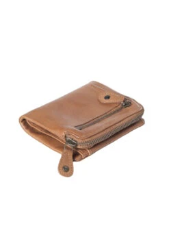 Aunts & Uncles Cherry Konjakinruskea Lompakko -Laukkuni konjakinruskea nahkainen lompakko aunts unckes