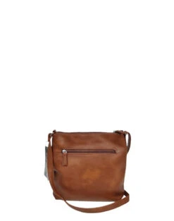 Pigeon Arja Pystymallinen Olkalaukku Konjakinruskea -Laukkuni konjakinruskea pigeon arja pieni olkalaukku