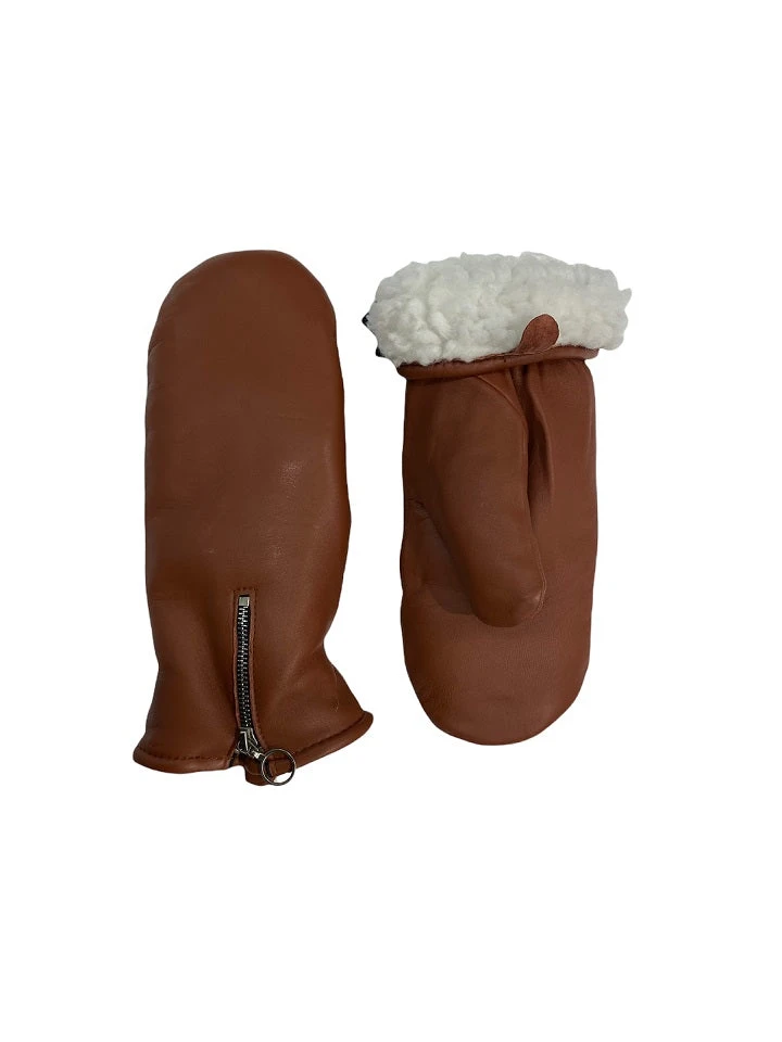 Konjakinruskeat Vetoketjulliset Nahkakintaat Mutka 2 Konjakinruskeat Vetoketjulliset Nahkakintaat Mutka - Image 2