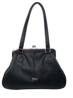 Käsilaukku Kehysmallinen Musta