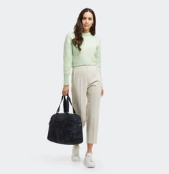 Kipling Deny Iso Kassi Musta Kuviollinen