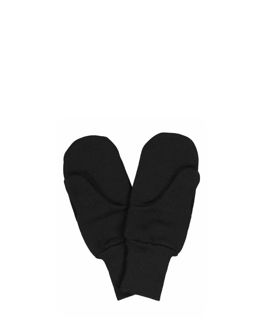 Ruskovilla Lasten Lapaset Kaksinkertaista Merinovillaa Musta 1 Ruskovilla Lasten Lapaset Kaksinkertaista Merinovillaa Musta