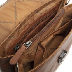 Chesterfield Konjakinruskea Laukku Rianne 8 Chesterfield Konjakinruskea Laukku Rianne -Laukkuni laukku nahka ruskea chesterfield rianne