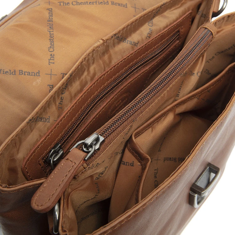 Chesterfield Konjakinruskea Laukku Rianne 4 Chesterfield Konjakinruskea Laukku Rianne - Image 4