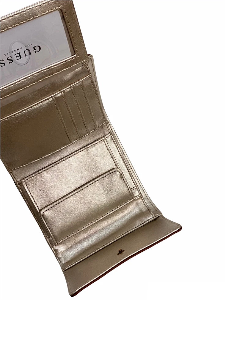 Guess Destiny Konjakinruskea Keskikokoinen Lompakko 4 Guess Destiny Konjakinruskea Keskikokoinen Lompakko - Image 4