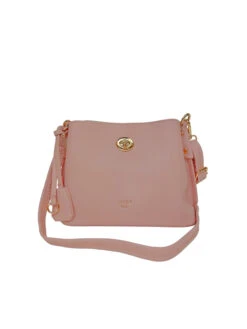 Lycke Oslo Pehmeä Olkalaukku Vaaleanpunainen