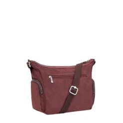 Kipling Gabbie S Viininpunainen Olkalaukku -Laukkuni mahogany gabbie olkalaukku kipling