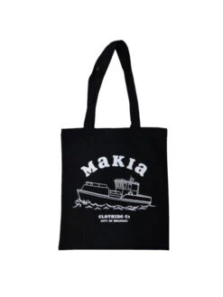 Makia Kangaskassi Boat Tote Musta