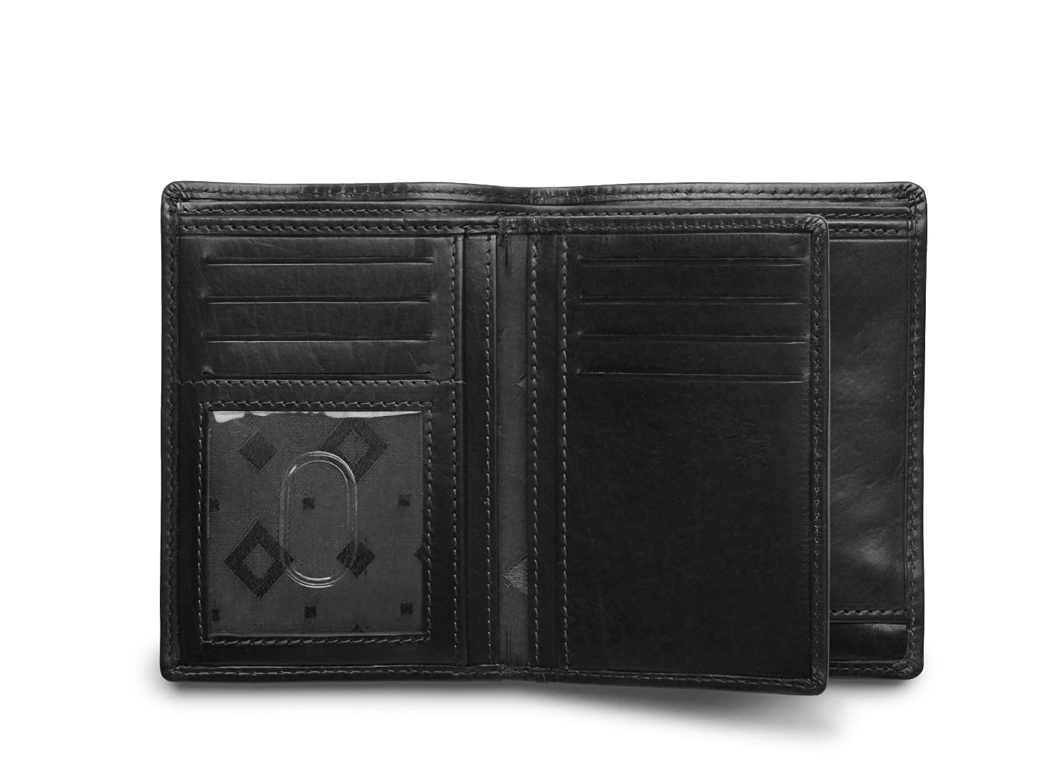 Adax John Keskikokoinen Lompakko Musta RFID 2 Adax John Keskikokoinen Lompakko Musta RFID - Image 2