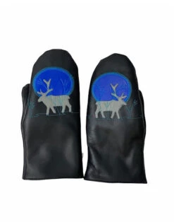 Miesten Nietos Nahkakintaat Musta S-M