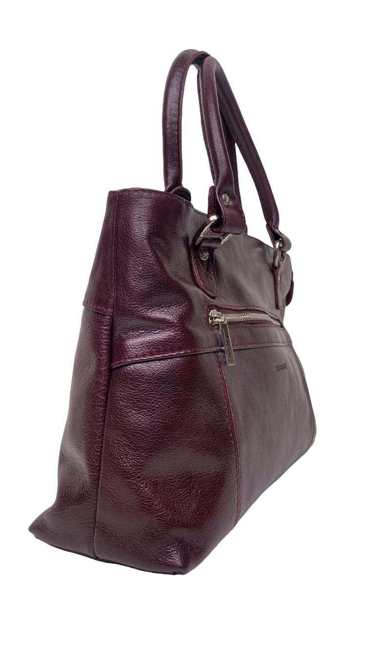 Monte Käsilaukku Nahkaa Viininpunainen 3 Monte Käsilaukku Nahkaa Viininpunainen - Image 3