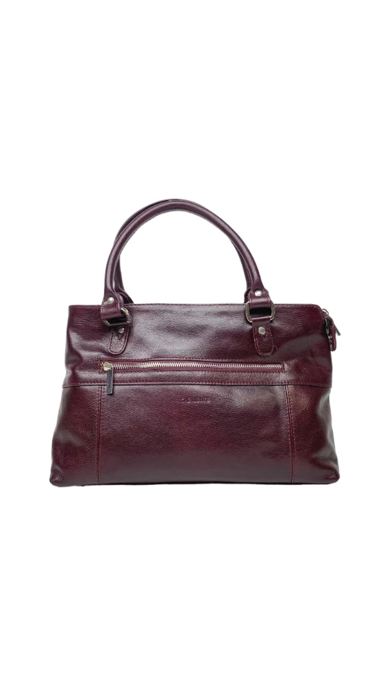 Monte Käsilaukku Nahkaa Viininpunainen 2 Monte Käsilaukku Nahkaa Viininpunainen - Image 2