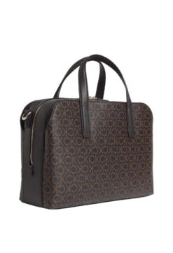 Calvin Klein Must Tote Ruskea Logo -Laukkuni must tote ruskea logo calvin klein laukku