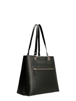 Guess Eco Mia Girlfriend Shopper Musta -Laukkuni musta guess eco mia shopper tilava