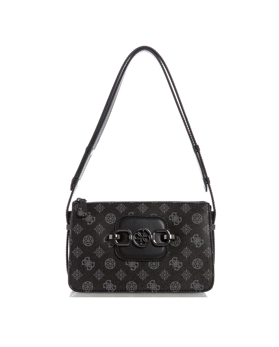 Guess Hensely Olkalaukku Musta Kuviollinen 3 Guess Hensely Olkalaukku Musta Kuviollinen - Image 3