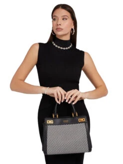 Guess Katey Iso Käsilaukku Musta/multi