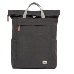 Roka London Reppu Sustainable L-koko Musta