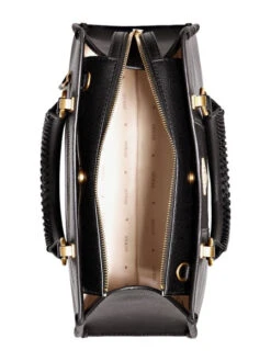 Guess Kaoma Musta Satchel -Laukkuni musta keskikokoinen laukku guess kaoma