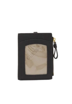 Guess Tikkikuvioinen Korttikotelo Avaimenperällä -Laukkuni musta korttikotelo guess avaimenperalla