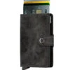 Secrid Miniwallet Musta Vintage