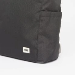 Roka Reppu Sustainable M-koko Musta -Laukkuni musta m koko reoppu roka