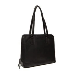 Chesterfield Flint Musta Käsilaukku Nahkaa