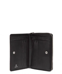 Adax Nahkalompakko Maika Musta -Laukkuni musta naisten lompakko nahkaa maika