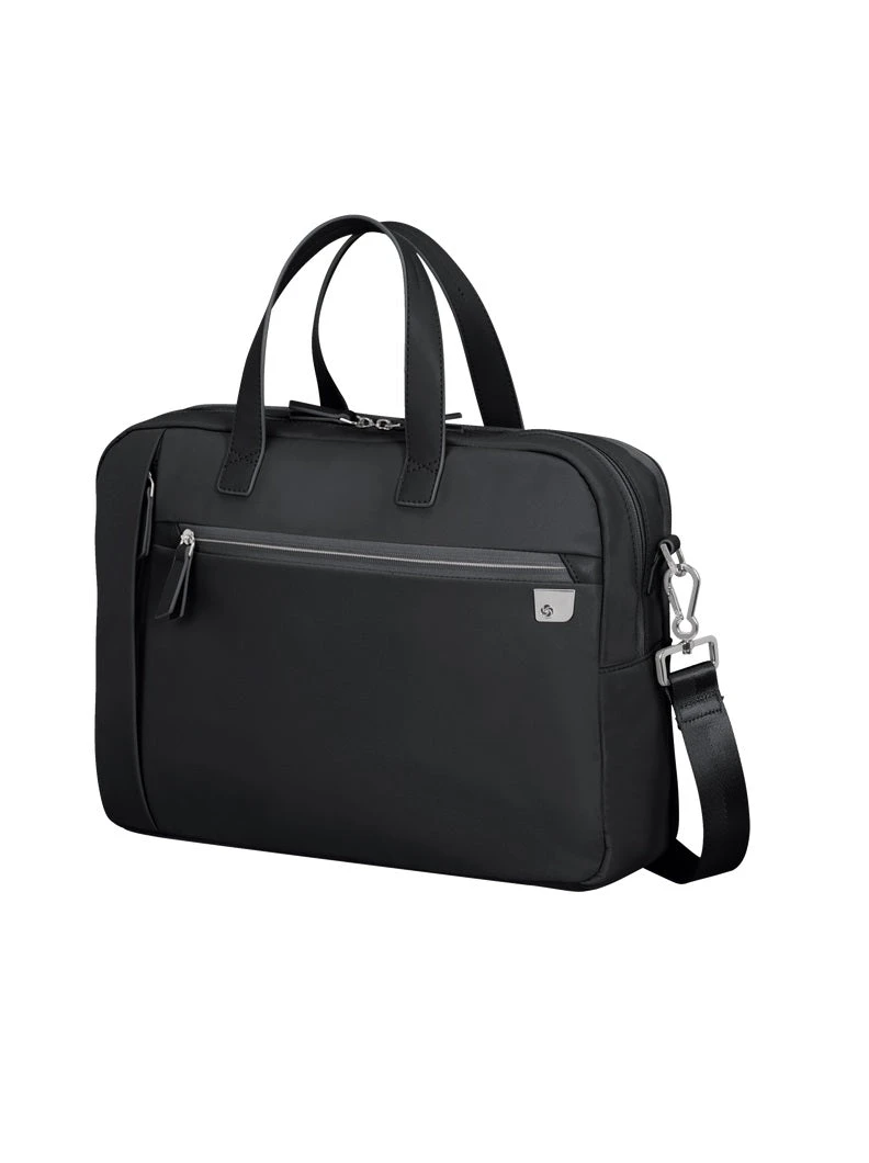Samsonite Musta 15.6” Tietokonelaukku Ecowave 1 Samsonite Musta 15.6” Tietokonelaukku Ecowave