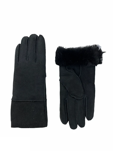 Börjesson Naisten Mustat Turkisvuorisormikkaat 2 Börjesson Naisten Mustat Turkisvuorisormikkaat - Image 2