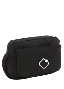 Kipling Abanu Musta Olkalaukku -Laukkuni musta pieni kangas olkalaukku