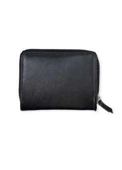 Starling Pieni Naisten Nahkalompakko Musta RFID -Laukkuni musta pieni nahkalompakko