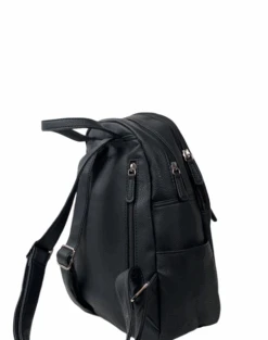 Pigeon Reppu Musta Kahdella Osastolla -Laukkuni musta pikkureppu jaljitelma