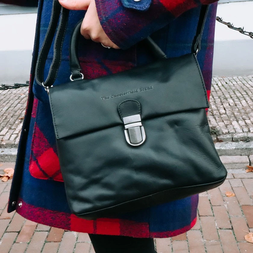 Chesterfield Musta Laukku Rianne 2 Chesterfield Musta Laukku Rianne - Image 2