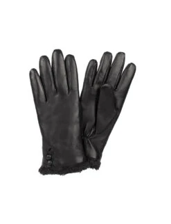 HK Naisten Teddyvuoriset Nahkahanskat