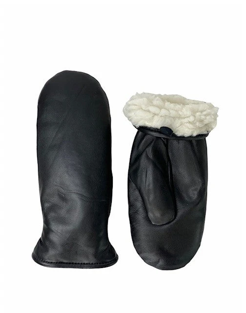 Naisten Mutka Mustat Nahkakintaat 2 Naisten Mutka Mustat Nahkakintaat - Image 2