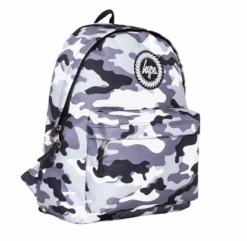 Just Hype Reppu Mustavalkoinen Maastokuosi 5 Just Hype Reppu Mustavalkoinen Maastokuosi -Laukkuni mustavalkoinen maastokuosinen poikien koulureppu hype