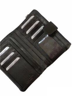 Nabo Iso Musta Lompakko RFID -Laukkuni nabo musta iso nahkalompakko rfid