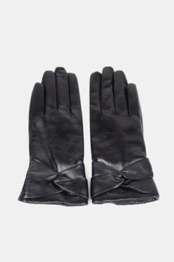 Re:Designed Stacey Mustat Naisten Nahkahanskat -Laukkuni nahkahanska Stacey Black