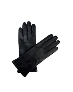 Sajaco Naisten Nahkahanskat Mustat -Laukkuni nahkahanskat sajaco naisten