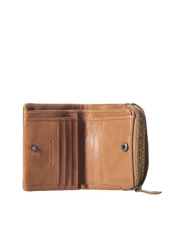 Aunts & Uncles Cherry Konjakinruskea Lompakko -Laukkuni nahkainen lompakko aunts uncles ruskea