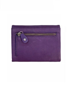 Nabo Keskikokoinen Violetti RFID Lompakko -Laukkuni nahkainen lompakko violetti