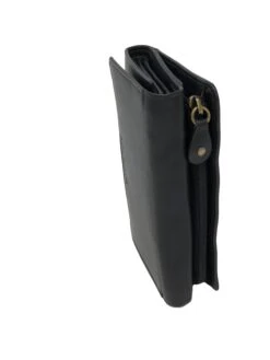 Starling Keskikokoinen Naisten Nahkalompakko Musta RFID -Laukkuni nahkainen musta naisten lompakko starling