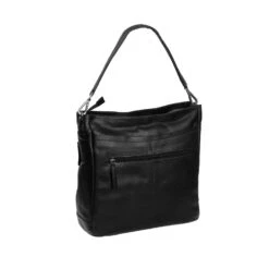 Chesterfield Lizzy Nahkalaukku Musta -Laukkuni nahkainen olkalaukku lizzy musta chesterfield