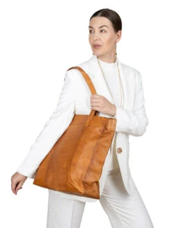 Re:Designed Jemma Urban Shopperi Konjakinruskea