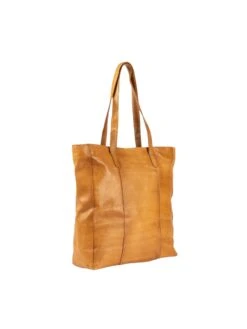 Re:Designed Jemma Urban Shopperi Konjakinruskea -Laukkuni nahkainen shopperi redesigned jemma