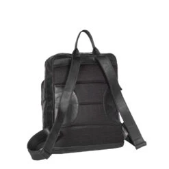 Chesterfield Musta Nahkareppu Mack -Laukkuni nahkainen tietokonereppu musta mack chesterfield