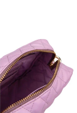 Treats Cherie Lila Olkalaukku 6 Treats Cherie Lila Olkalaukku -Laukkuni nahkainen tikattu olkalaukku treats