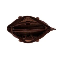 Chesterfield Berlin Tummanruskea 13" Työlaukku -Laukkuni nahkainen tyolaukku chesterfield berlin